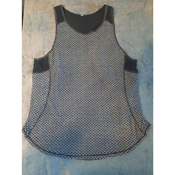 Lululemon Luxtreme Vented Tank Top Geometric Print - Picture 1 of 6